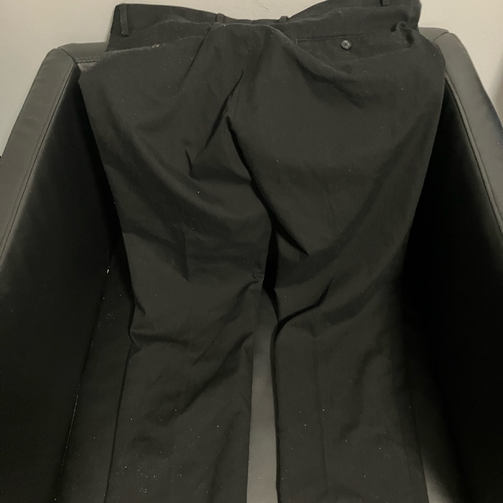 PERRY ELLIS Portfolio Black Suit Dress Pants. 34W 30L
